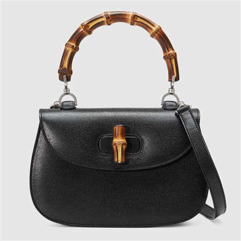 borsa gucci tela e catena bamboo|Borse Gucci Bamboo .